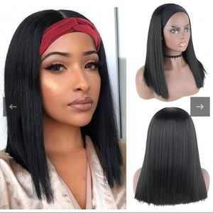 Synthetic Headband Wig